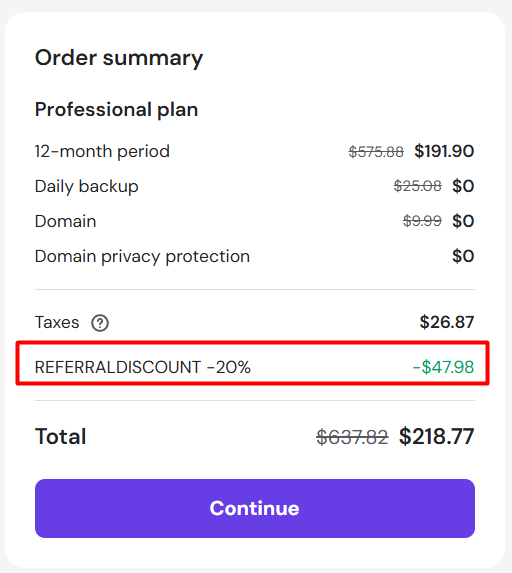 تخفيض هوستنجر على باقة Cloud Professional